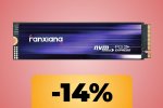 SSD NVMe fanxiang PCIe Gen4 con lettura fino a 7300 MB/s in sconto per la Festa delle Offerte Prime di Amazon - Notizia