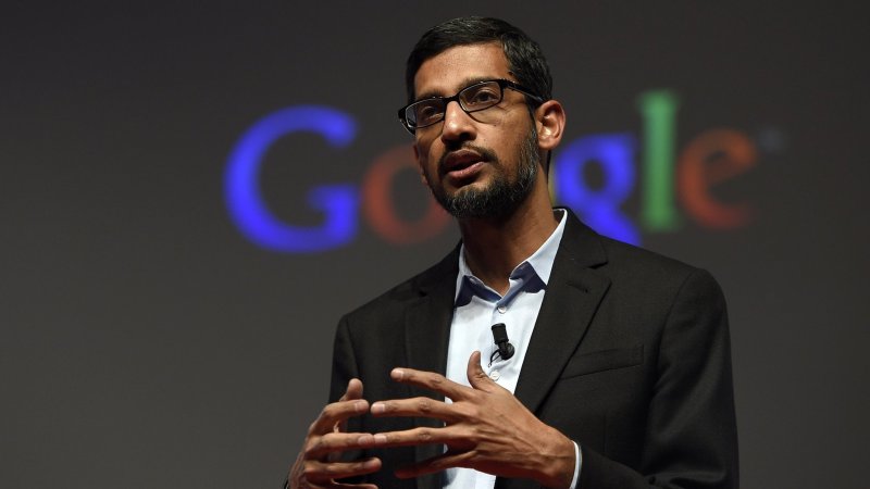 L'amministratore delegato di Google, Sundar Pichai