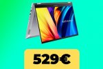 ASUS Vivobook Flip S14, il notebook è in forte sconto per la Festa delle Offerte Prime - Notizia