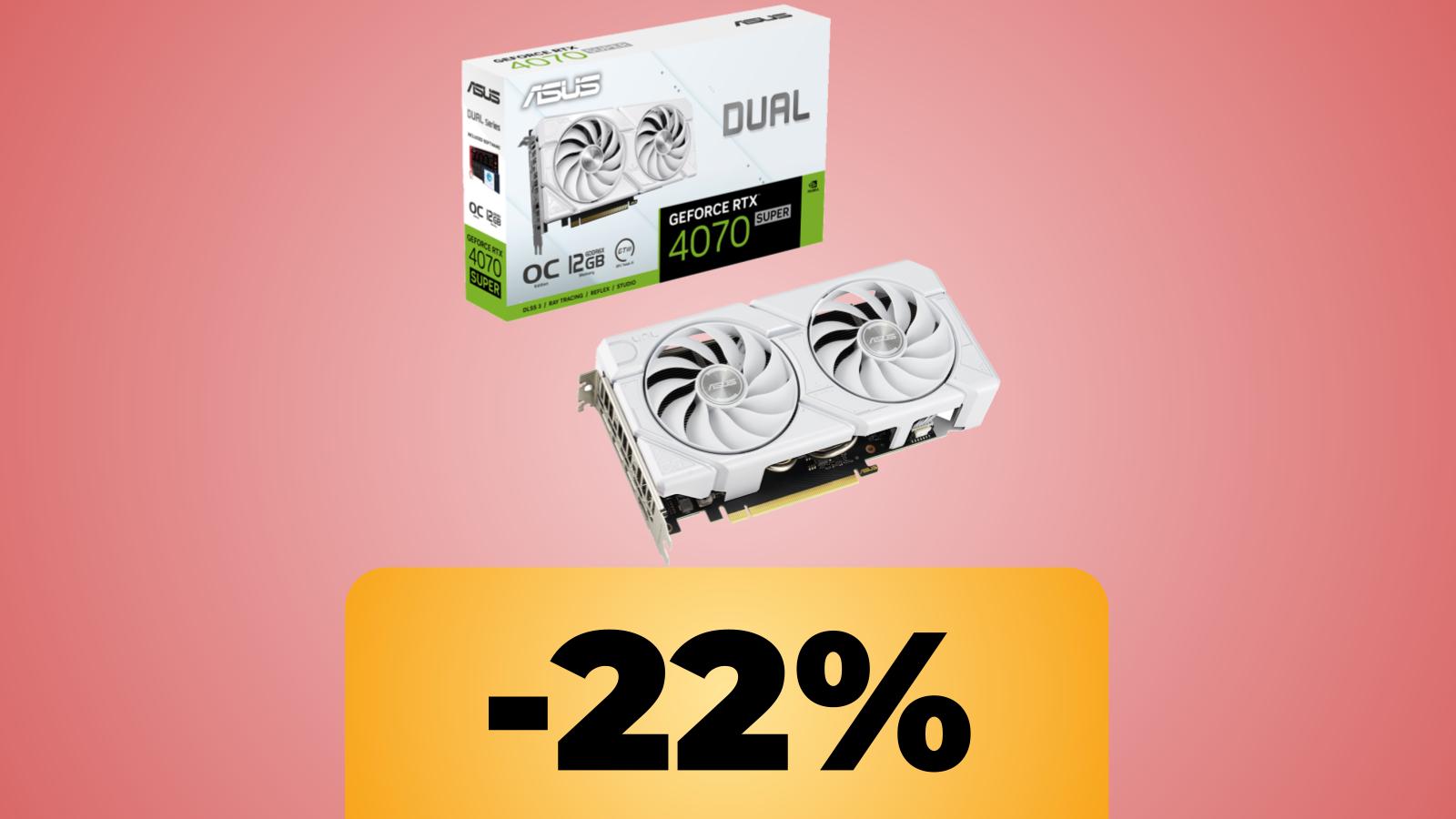 ASUS Dual RTX 4070 Super White OC