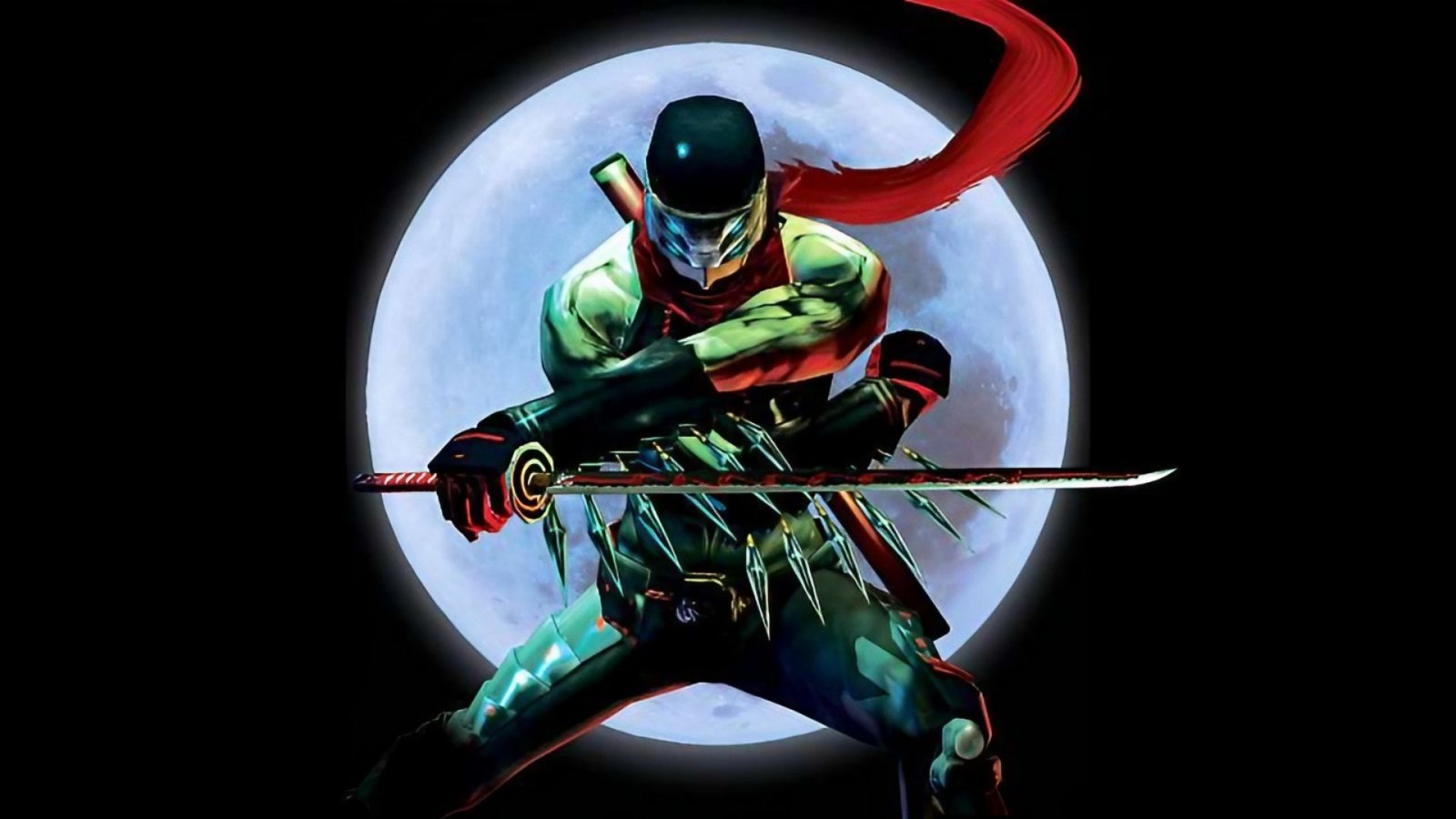 L'artwork di Shinobi dalla versione PS2 del 2002