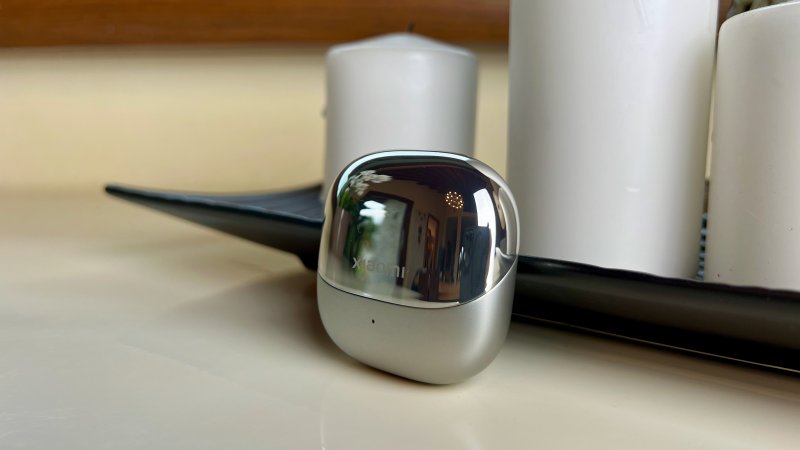 La custodia delle Xiaomi Buds 5 è piuttosto elegante