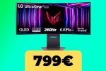 LG 34GS95QE UltraGear, il monitor curvo da gaming è in forte sconto - Notizia