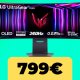 LG 34GS95QE UltraGear, il monitor curvo da gaming è in forte sconto