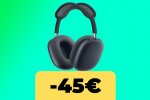 AirPods Max, le cuffie wireless di Apple sono al minimo storico su Amazon Italia - Notizia