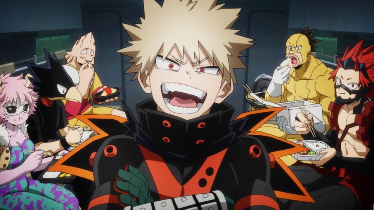 Un'immagine del film di My Hero Academia