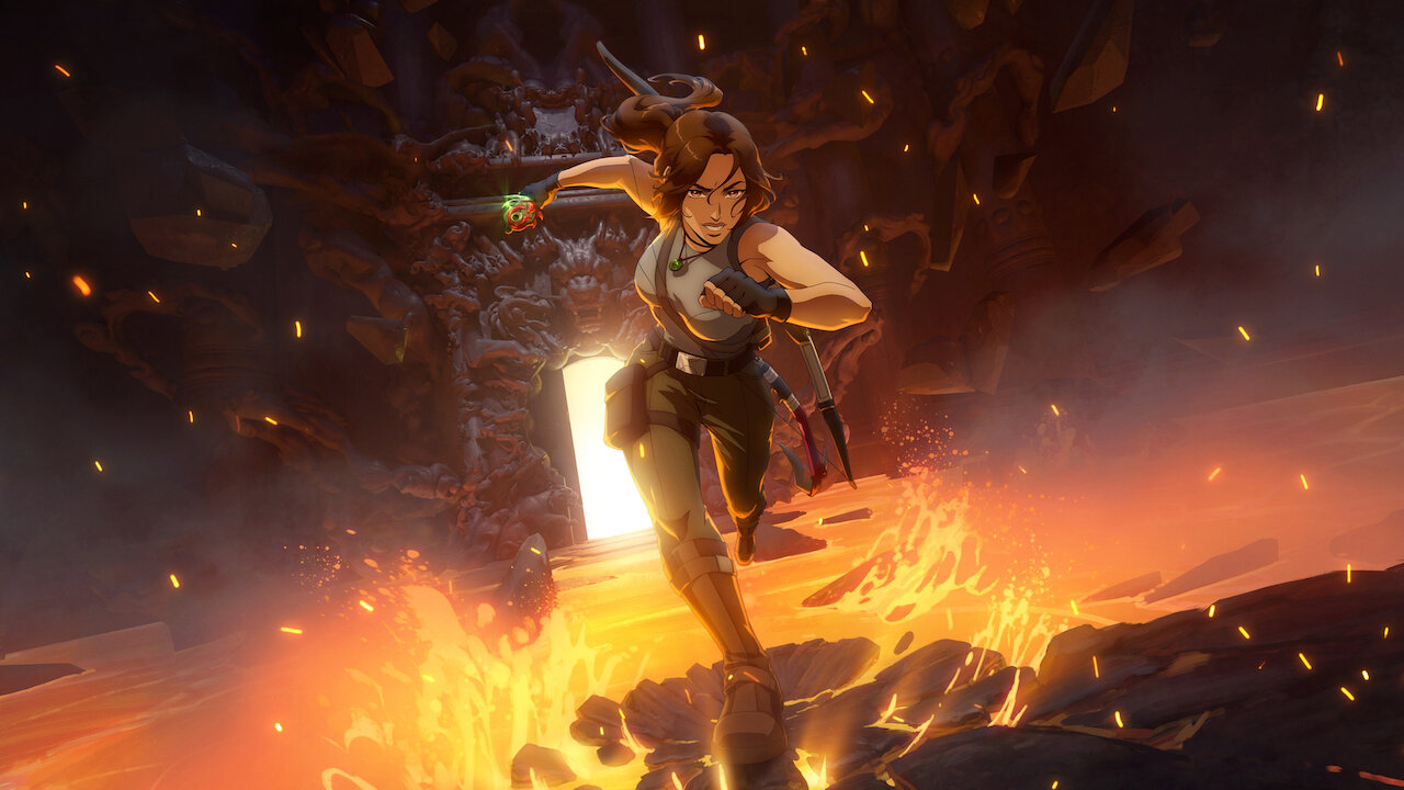 Lara Croft in Tomb Raider: La leggenda di Lara Croft