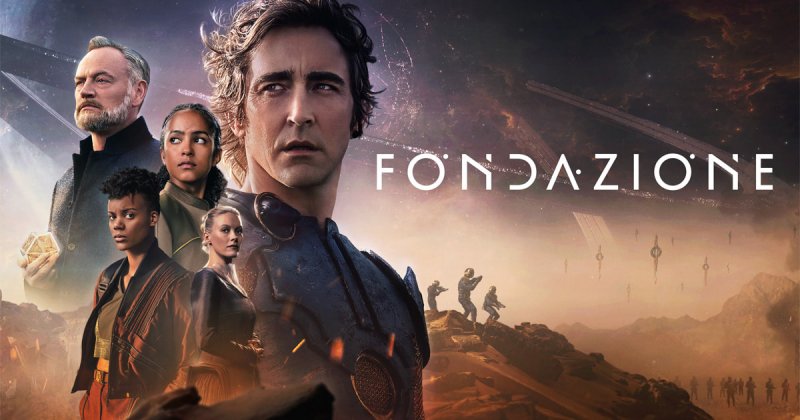 Fondazione, la serie tv ispirata ai romanzi di Isaac Asimov.