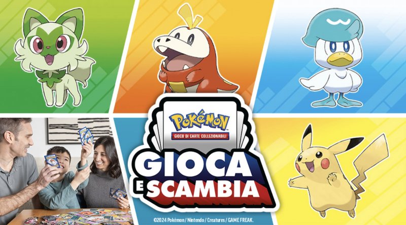 La locandina di Pokémon Gioca e Scambia