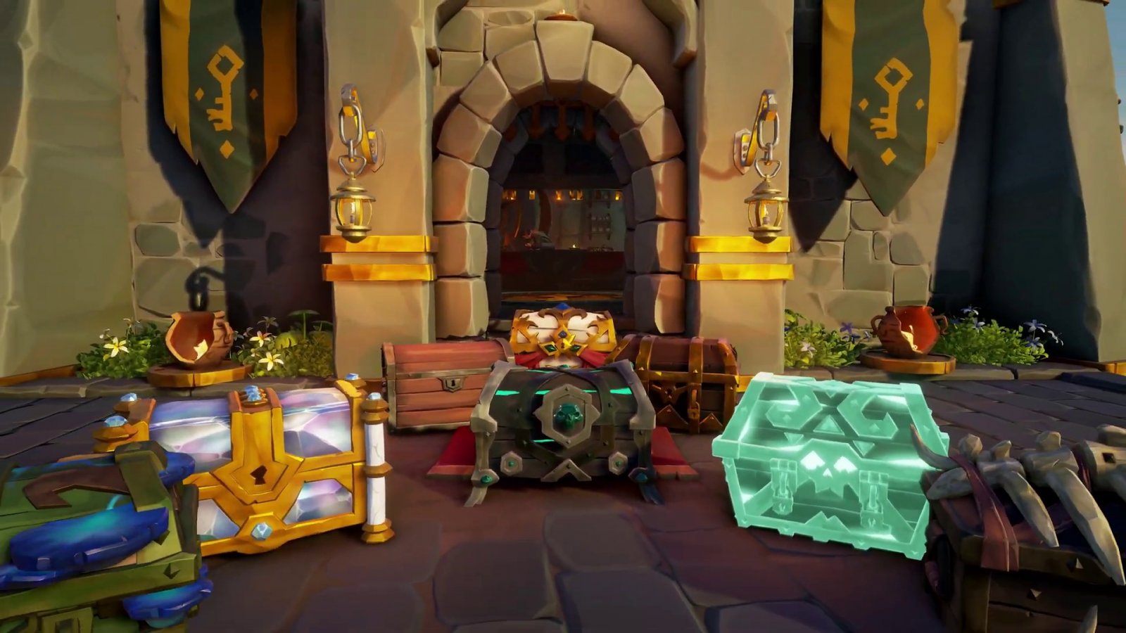 Scrigni del tesoro di Sea of Thieves