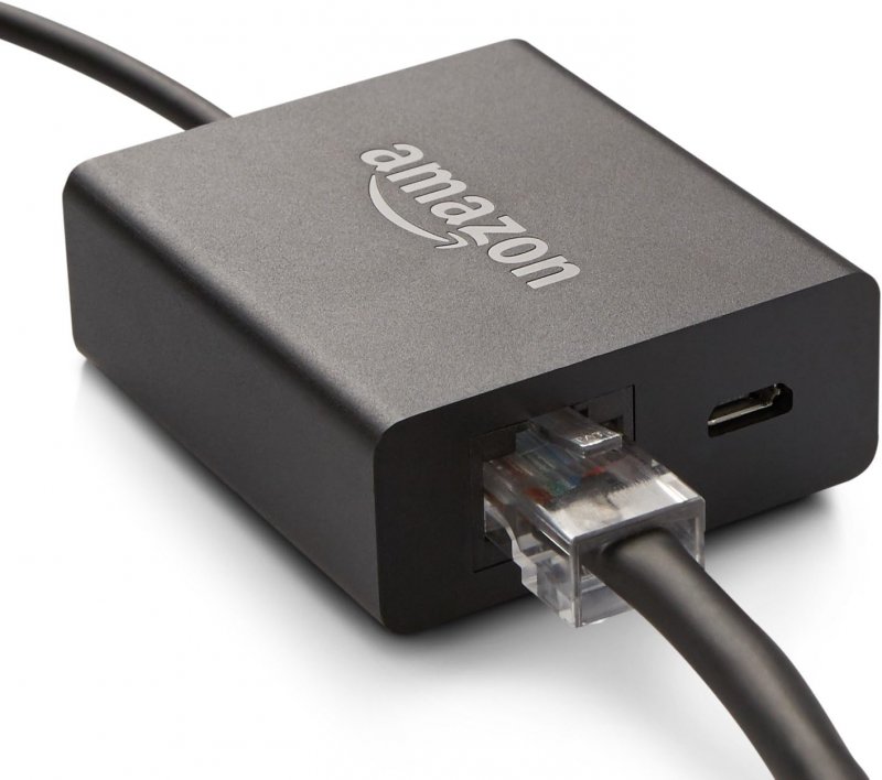 Adattatore Ethernet per Fire TV con cavo connesso