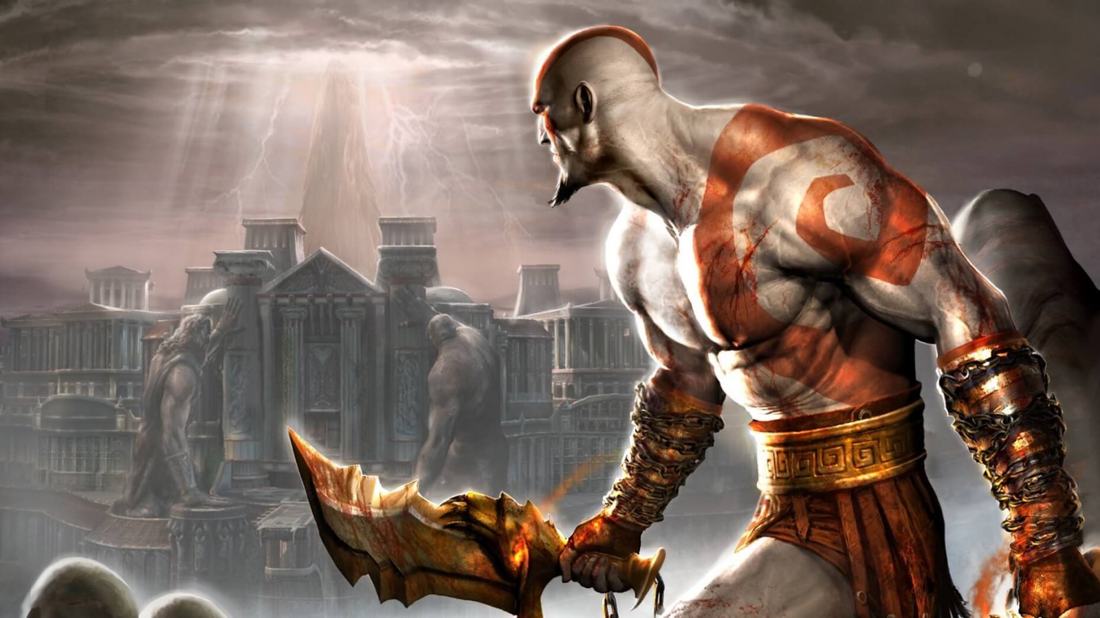 Il vecchio Kratos di God of War