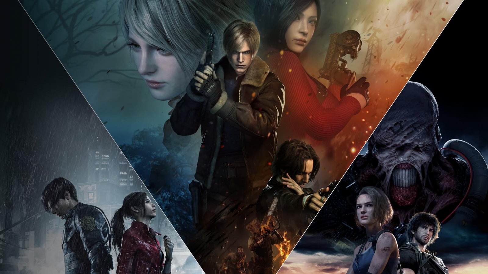 La copertina di Resident Evil Remake Trilogy