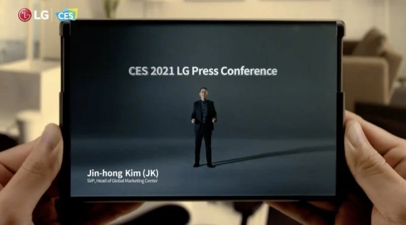 La presentazione del 2021 al CES. La presentazione del 2021 al CES.