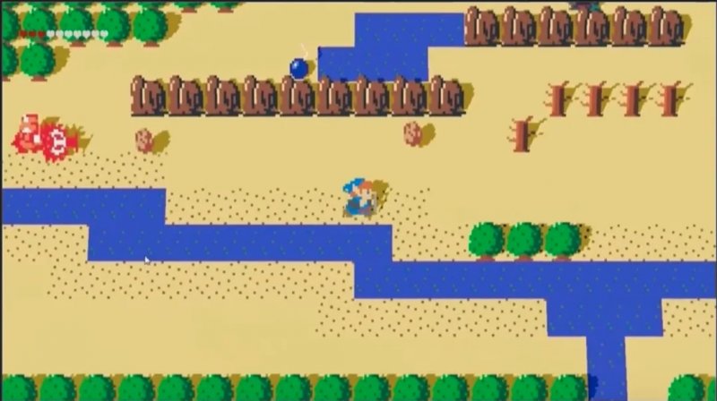 Il prototipo per Breath of the Wild basato su The Legend of Zelda del 1986