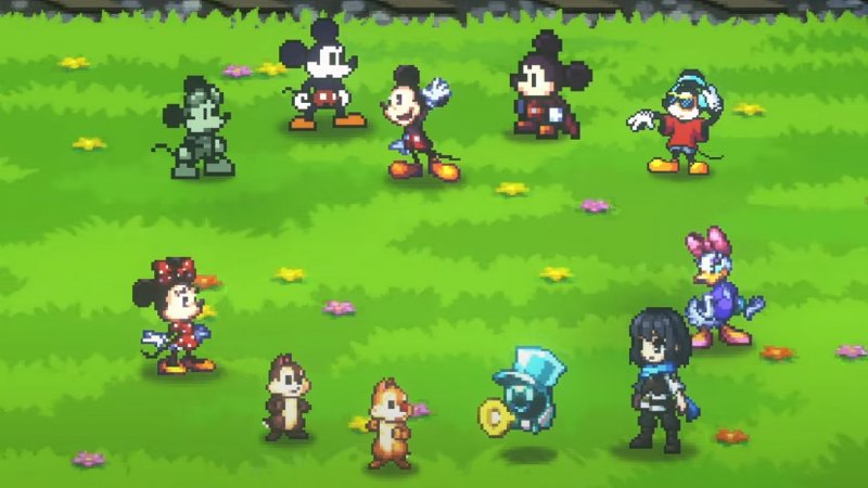 Alcuni personaggi di Disney Pixel RPG Alcuni personaggi di Disney Pixel RPG
