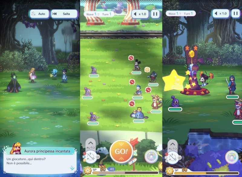 Combattimenti e momenti narrativi in Disney Pixel RPG Combattimenti e momenti narrativi in Disney Pixel RPG