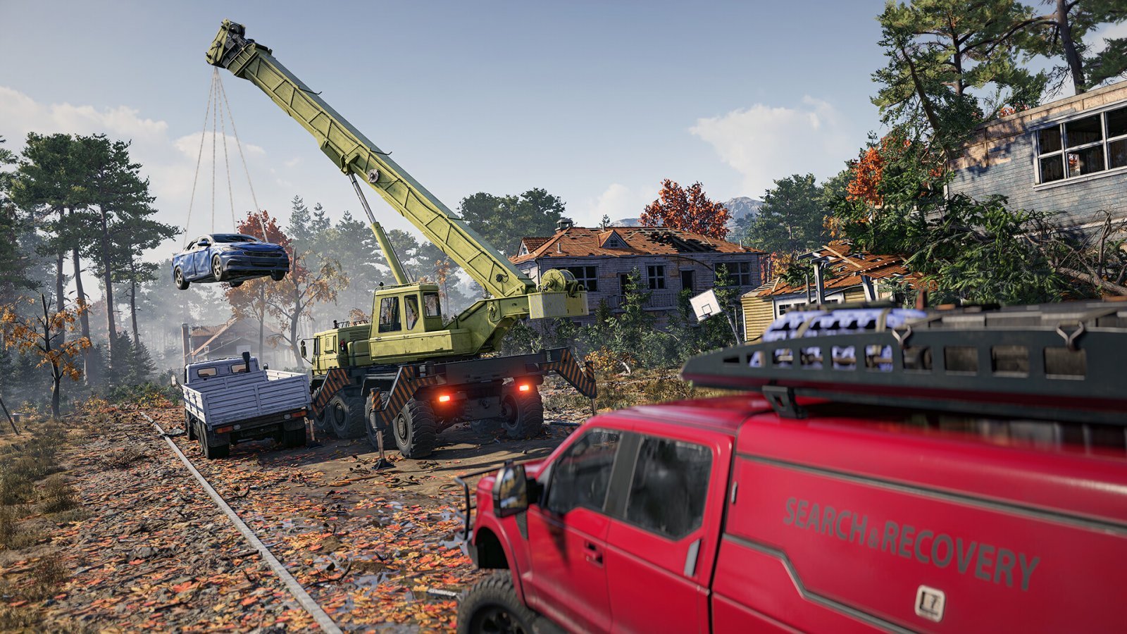 RoadCraft, i fuoristrada di Saber Interactive combattono le calamità naturali