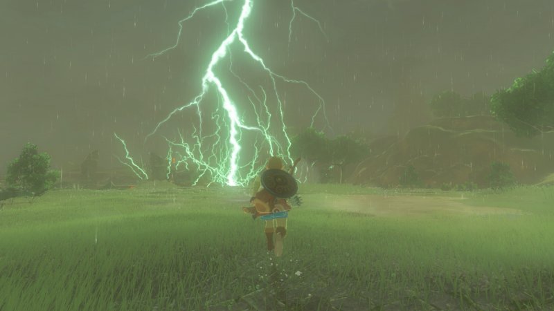 In Breath of the Wild le condizioni meteo cambiano spesso, e bisogna adattare i propri strumenti alla situazione