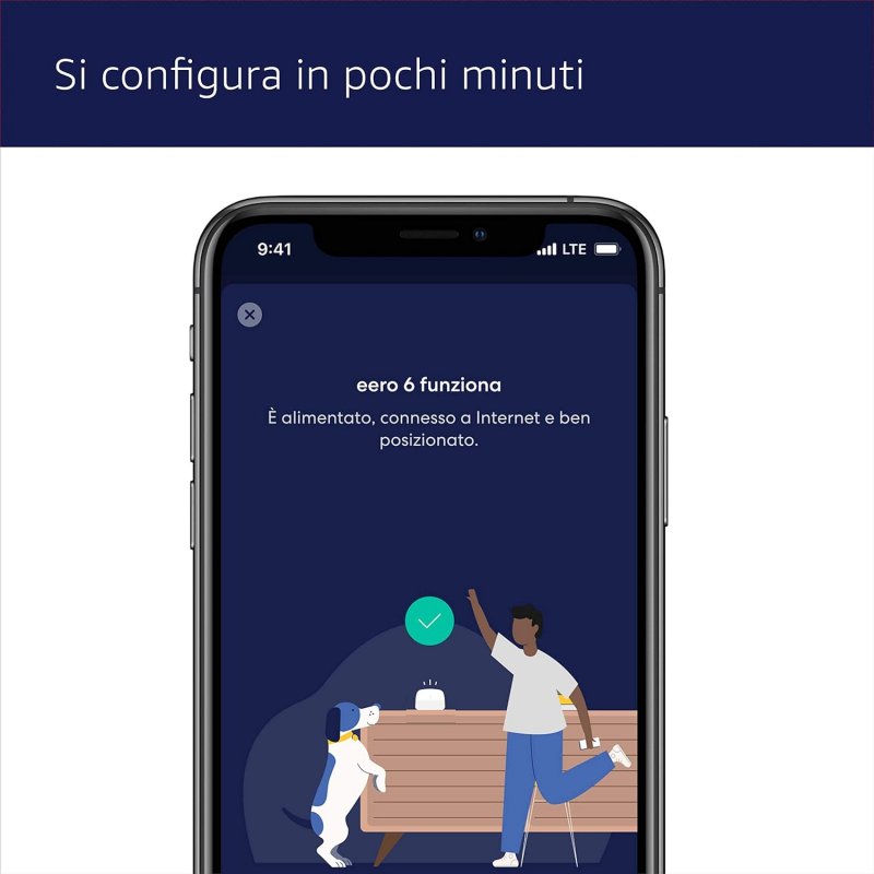 L'app mobile rende semplice la configurazione