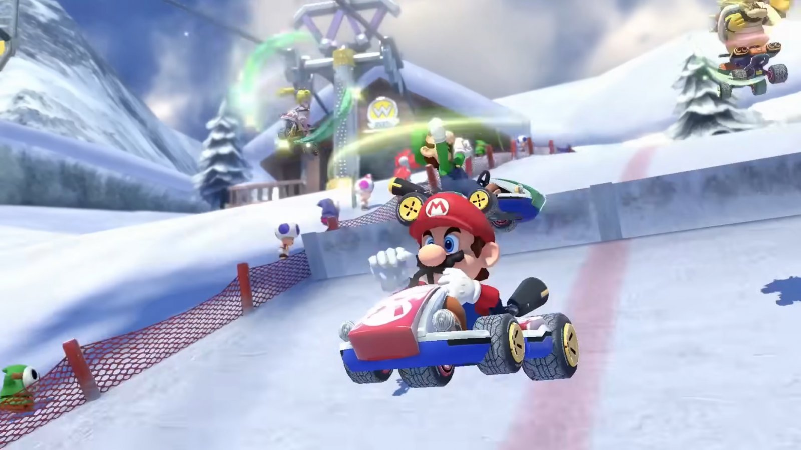 Mario in Super Mario Kart 8 Deluxe