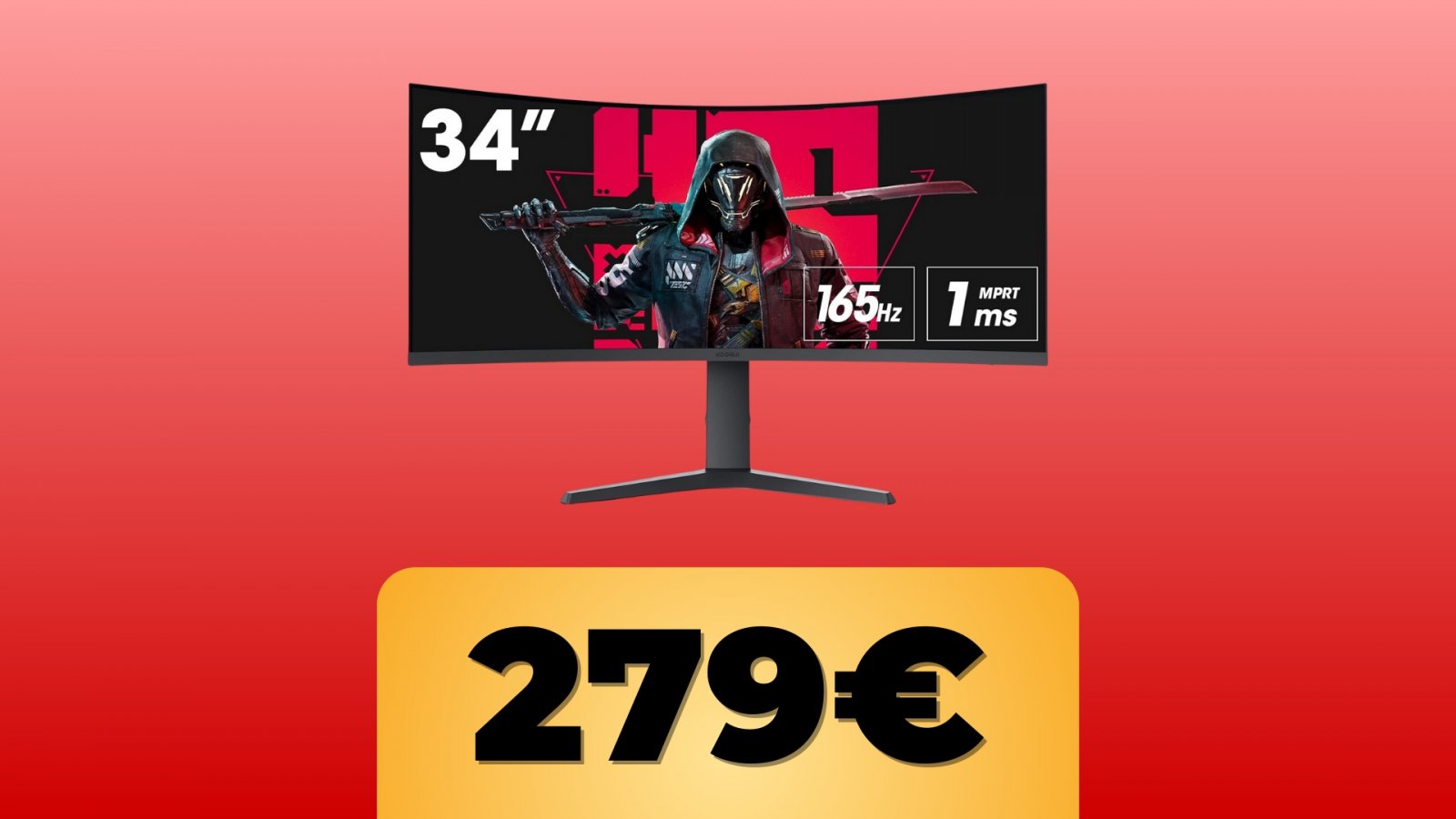 Il monitor curvo 34 pollici e lo sconto Amazon