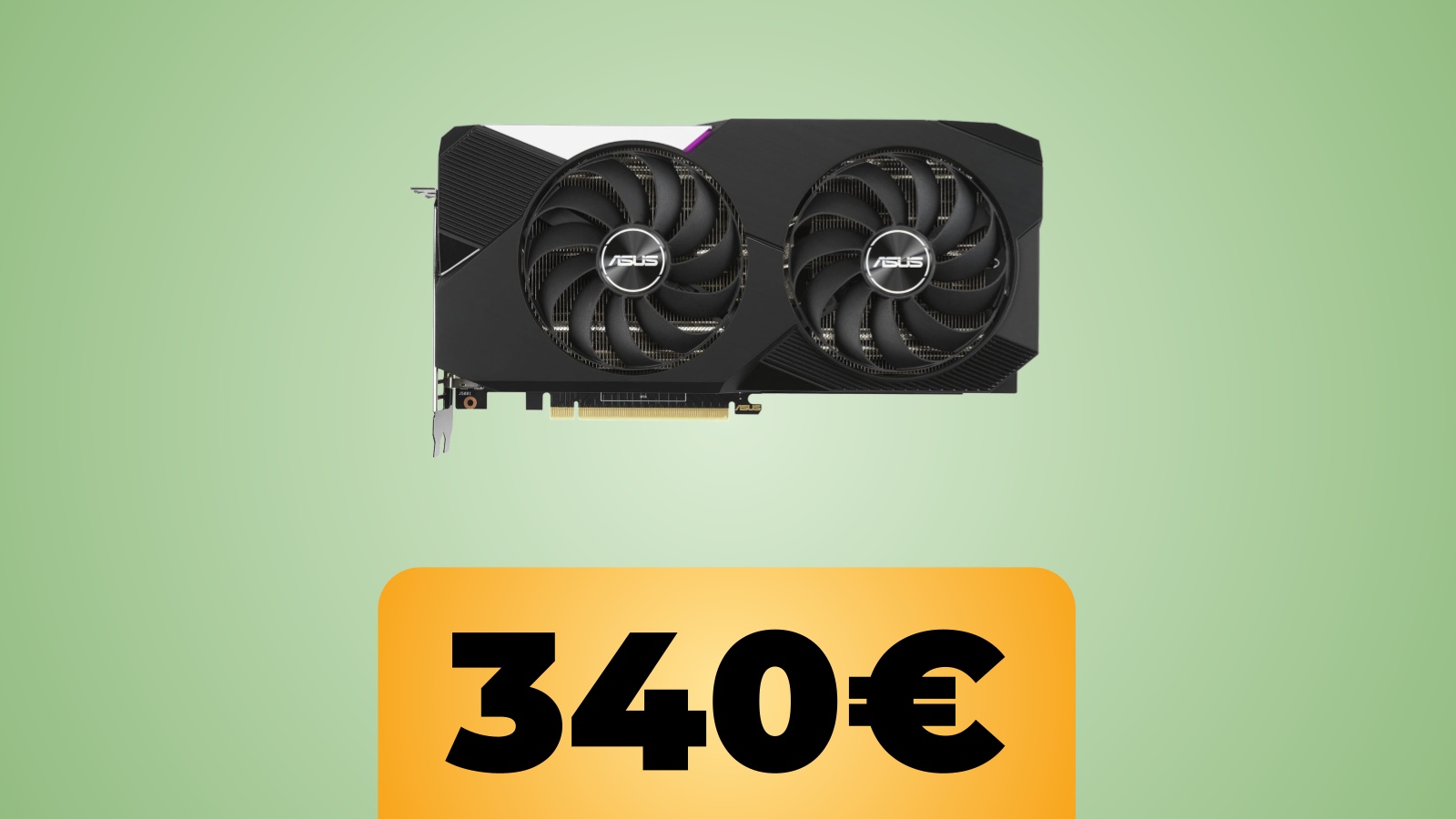 GPU Asus Dual NVIDIA GeForce RTX 3070 V2 OC e il prezzo di Amazon