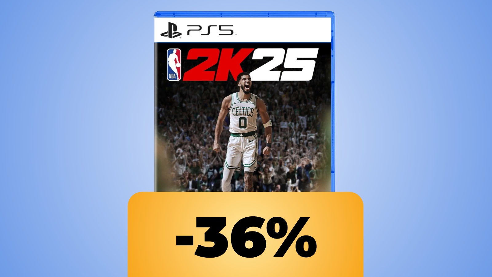 La confezione di NBA 2K25 e lo sconto di Amazon