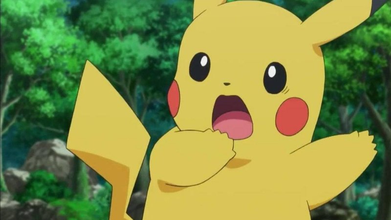 Pikachu è sorpreso di aver vinto il premio