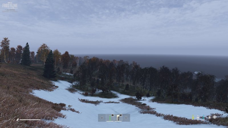 Il punto di inizio di Frostline è particolarmente isolato quindi c'è da camminare parecchio prima di riuscire ad arrivare ai primi punti di interesse