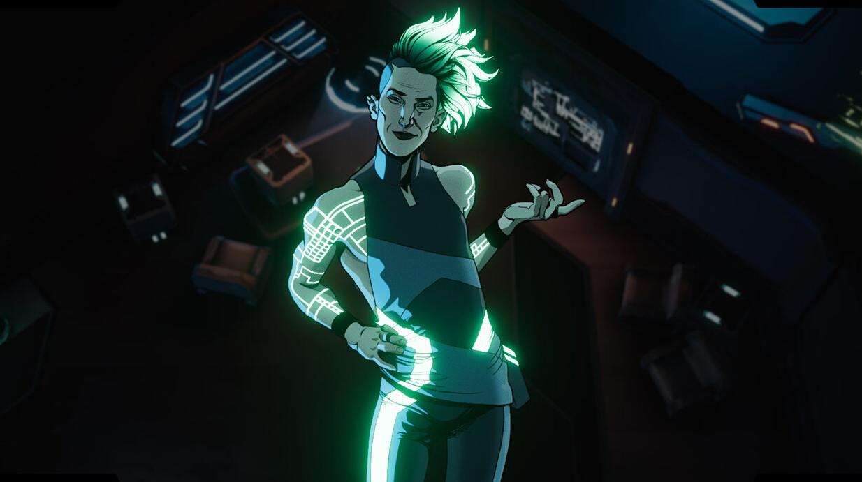 Un personaggio di TRON: Catalyst