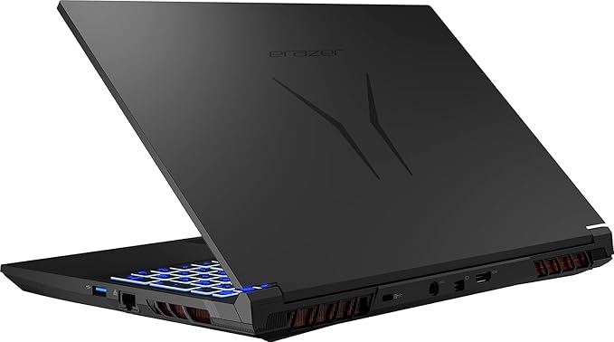 Il dorso del laptop.