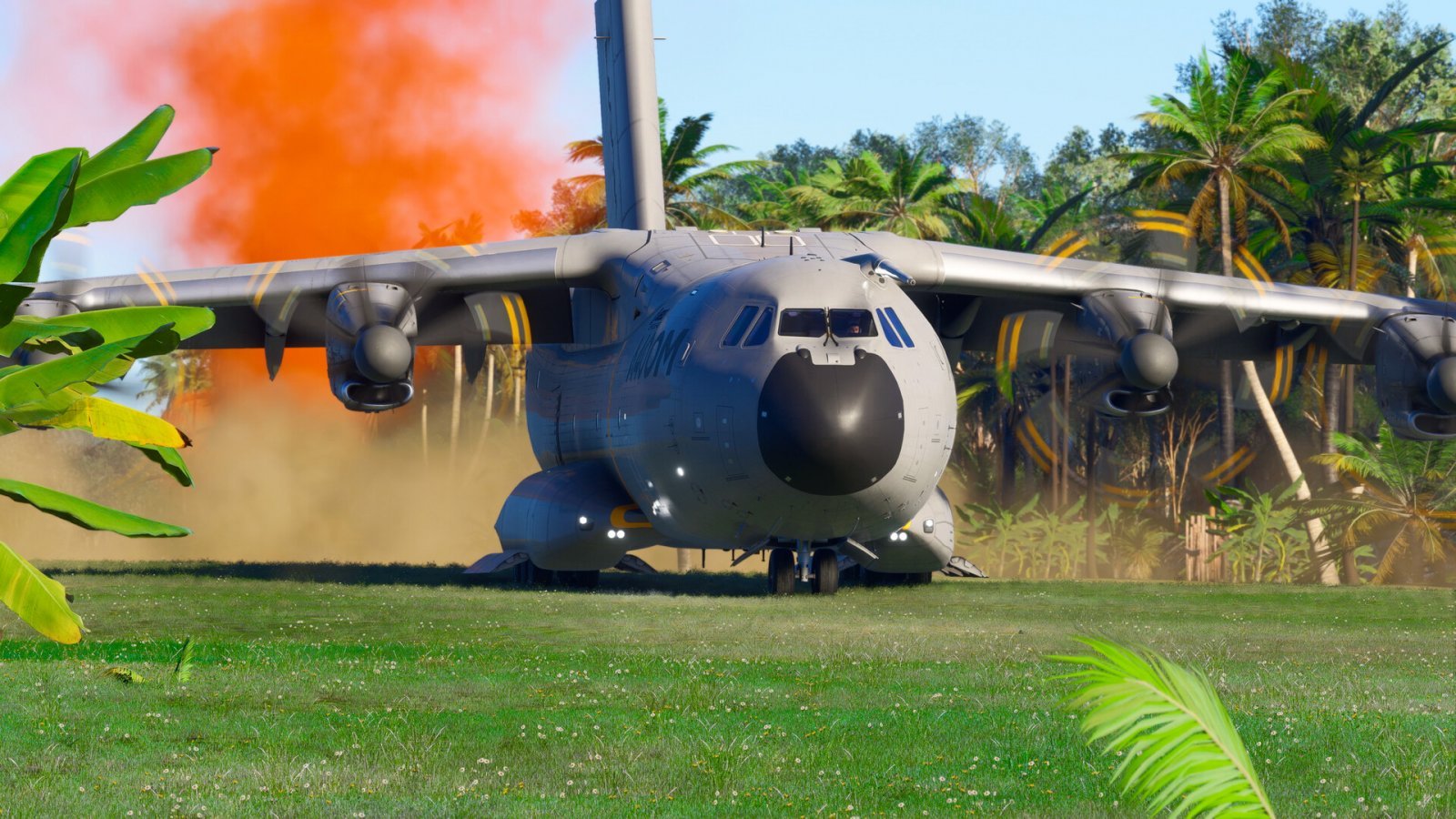 Un aereo in Microsoft Flight Simulator 2024