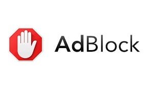 Il logo di AdBlock.