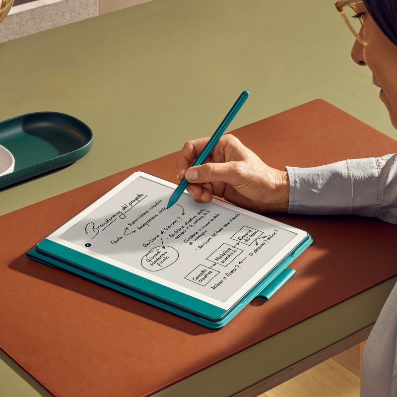 Il Kindle Scribe e la Penna Premium.