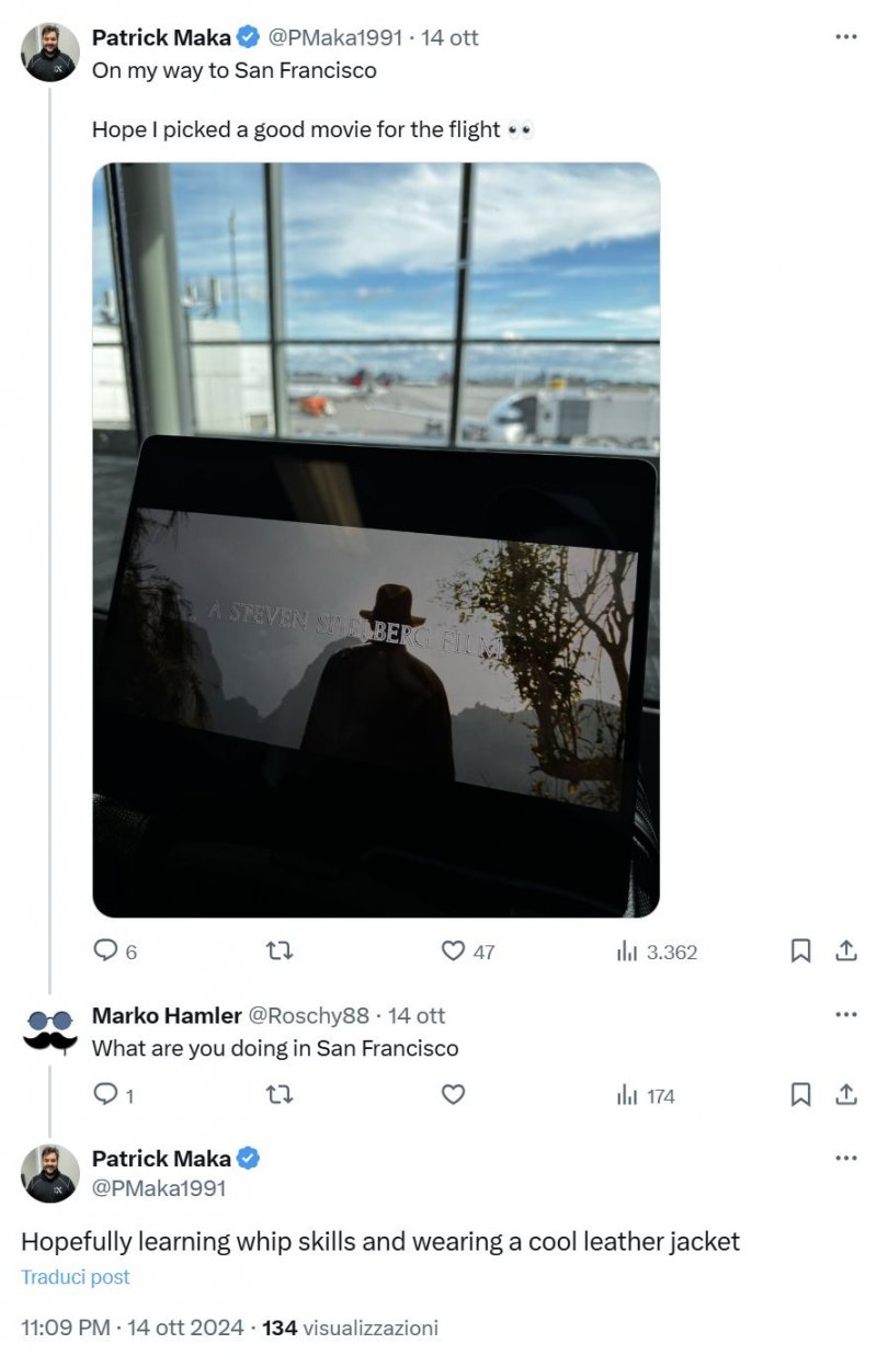 Il post di Patrick Maka Il post di Patrick Maka