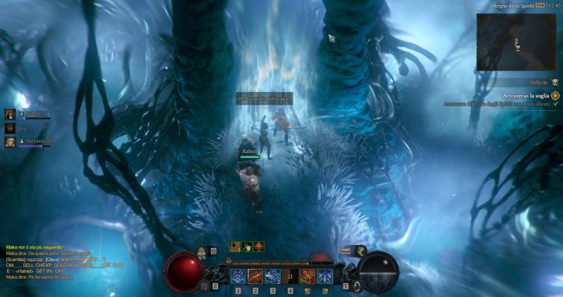 Il regno degli spiriti è uno degli scenari più belli di Diablo IV