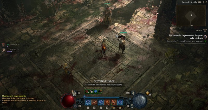 La campagna di Vessel of Hatred è piuttosto breve, poi prosegue in una catena di missioni endgame