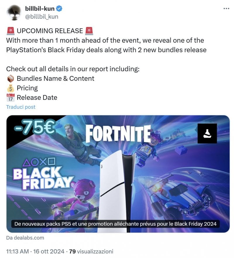 Il post di billbil-kun