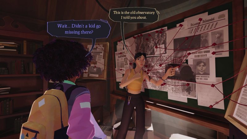 La parte adventure di Usual June vista nella demo è molto lineare