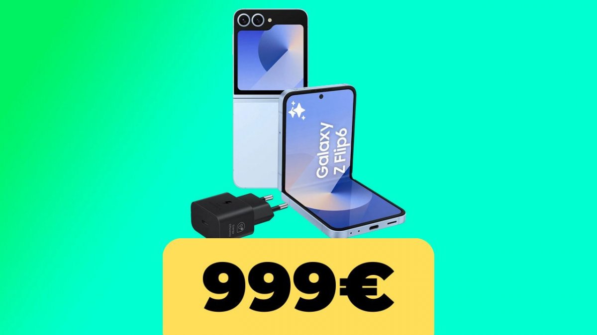 Samsung Galaxy Z Flip6, il nuovo pieghevole è al minimo storico su