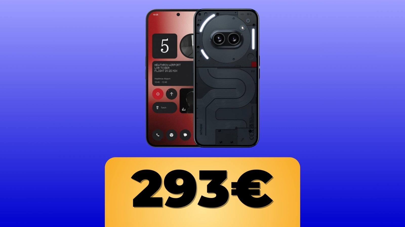 Il Nothing Phone (2a) e lo sconto su Amazon