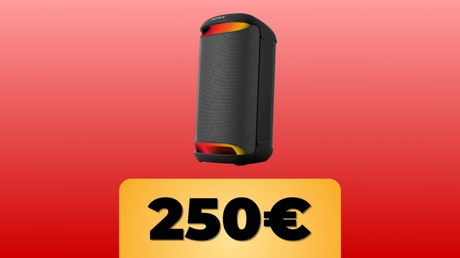 La cassa Sony SRS-XV500 e lo sconto Amazon