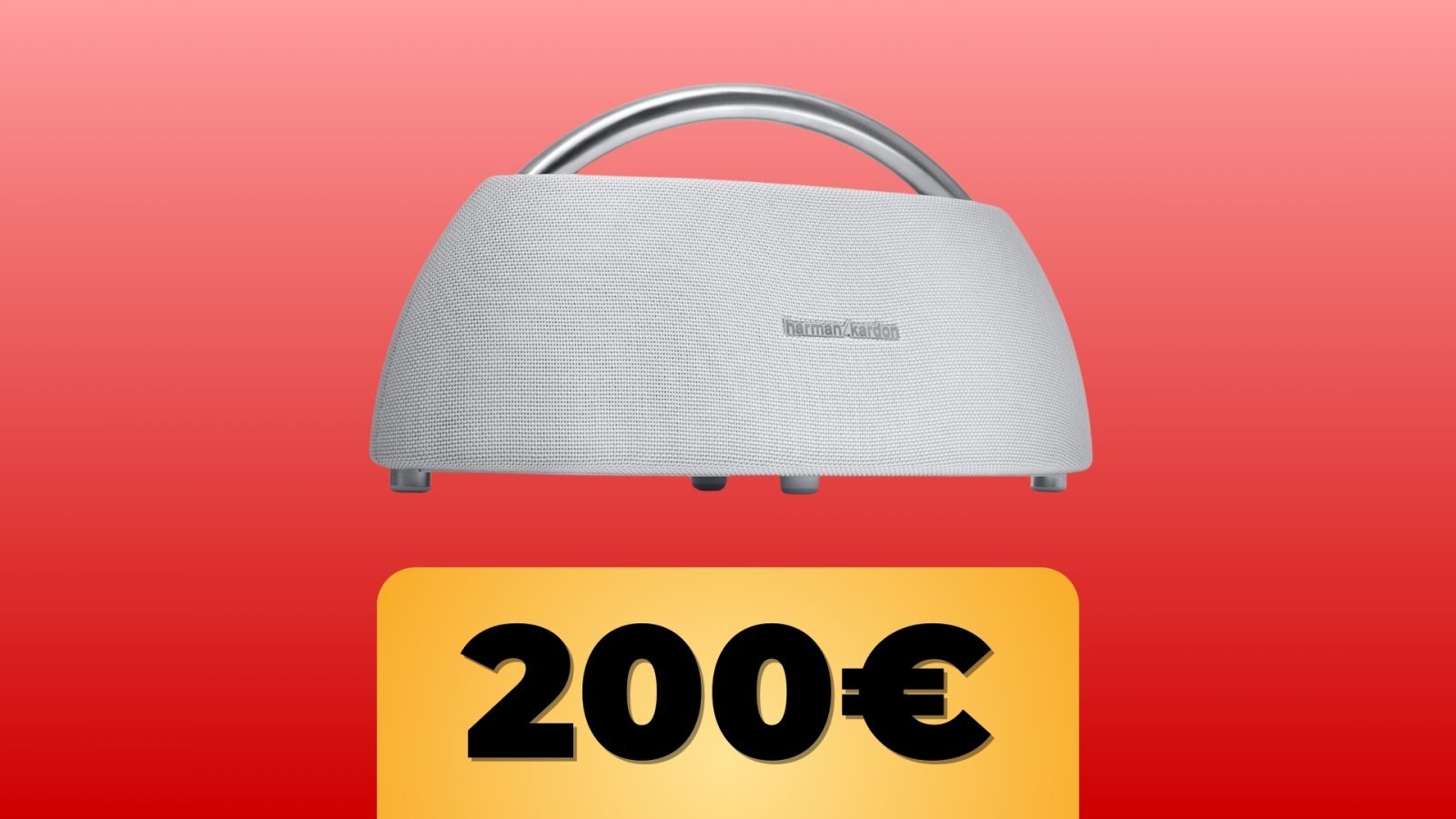 La cassa Harman Kardon Go + Play e lo sconto su Amazon