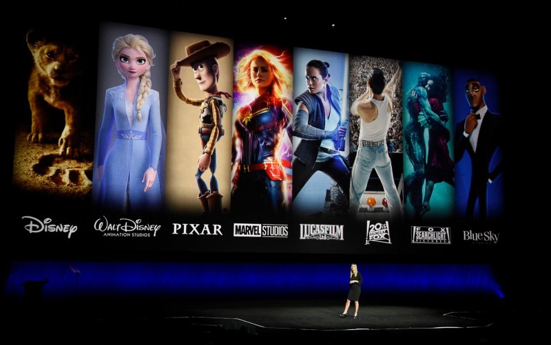 Una presentazione del palinsesto al D23.