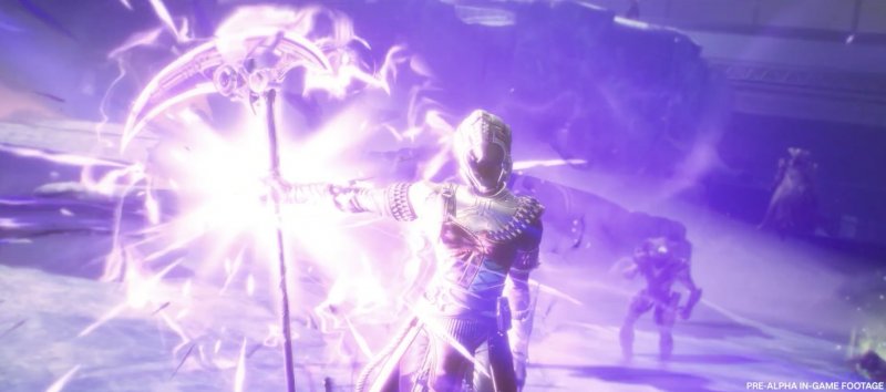 La falce del vuoto è stata l'elemento più citato e chiacchierato del video di Destiny Rising La falce del vuoto è stata l'elemento più citato e chiacchierato del video di Destiny Rising