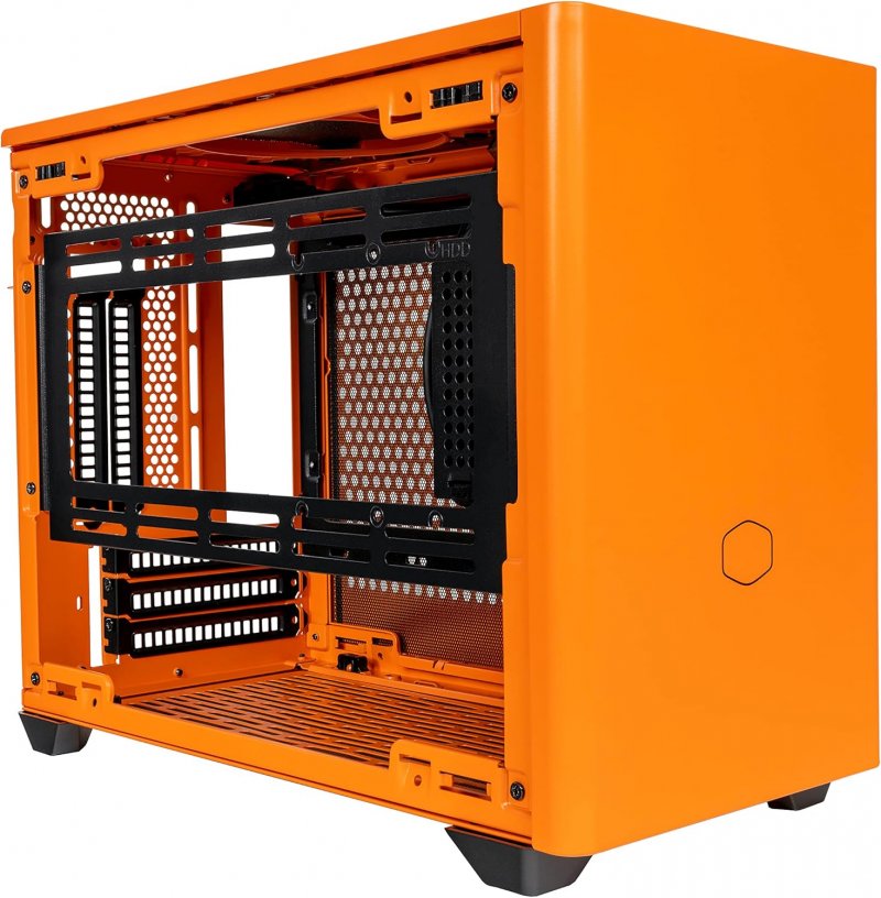 Il case con il vetro rimosso. Il case con il vetro rimosso.