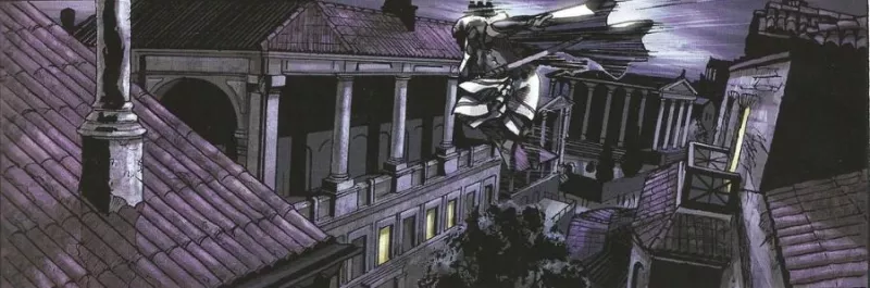 Aquilus è un discendente di Desmond Miles appartenente al ramo romani della Confraternita degli Assassini. Una figura tormentata, creata dallo sceneggiatori di fumetti Éric Corbeyran
