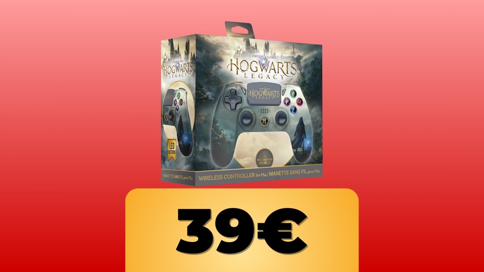 Il controller di Hogwarts Legacy e lo sconto Amazon