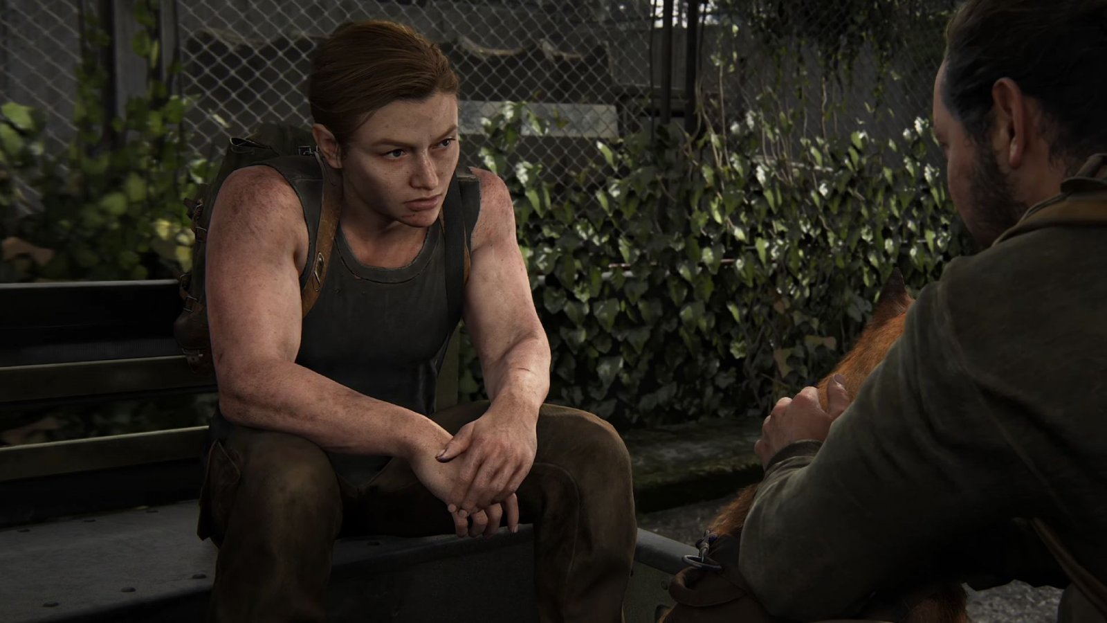 Abby in una sequenza di The Last of Us Parte 2